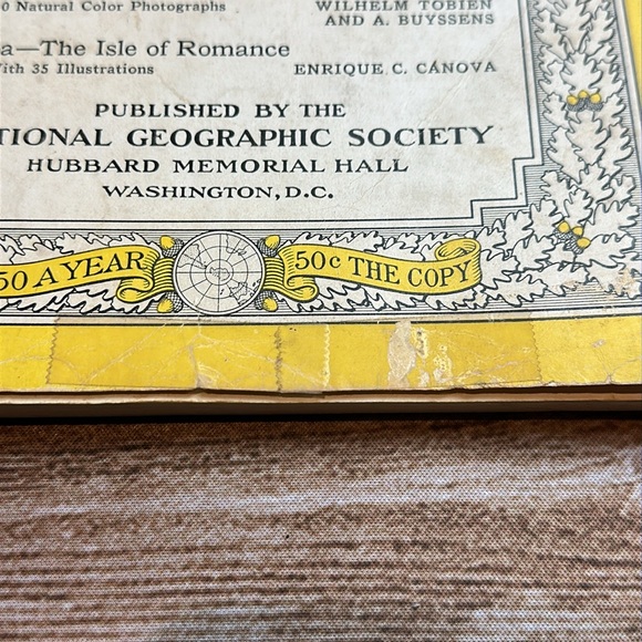 National Geographic - November / September 1933 - No Maps, Distressed, see pics - Picture 4 of 16